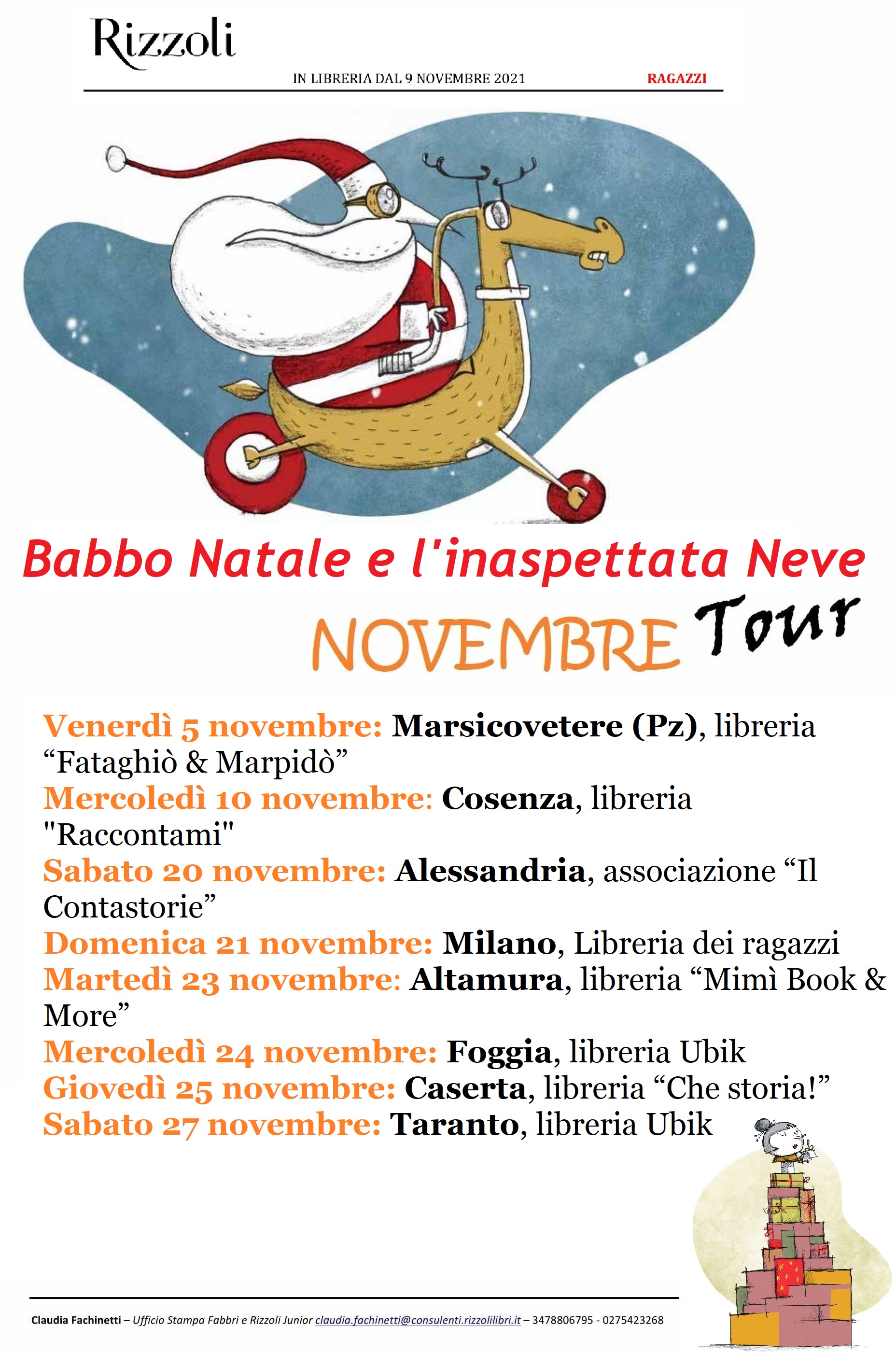 Babbo Natale e l'inaspettata Neve Tour